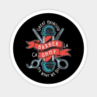 Fresh Cuts Only: The Barber’s Creed Magnet